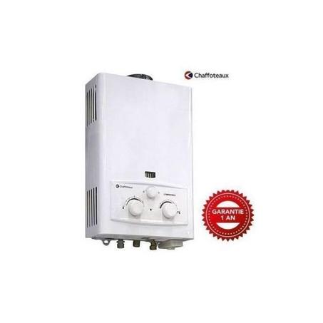 Chaffoteaux Automatique Chauffe-eau à gaz, Instantané, Sécurisé 6L/min