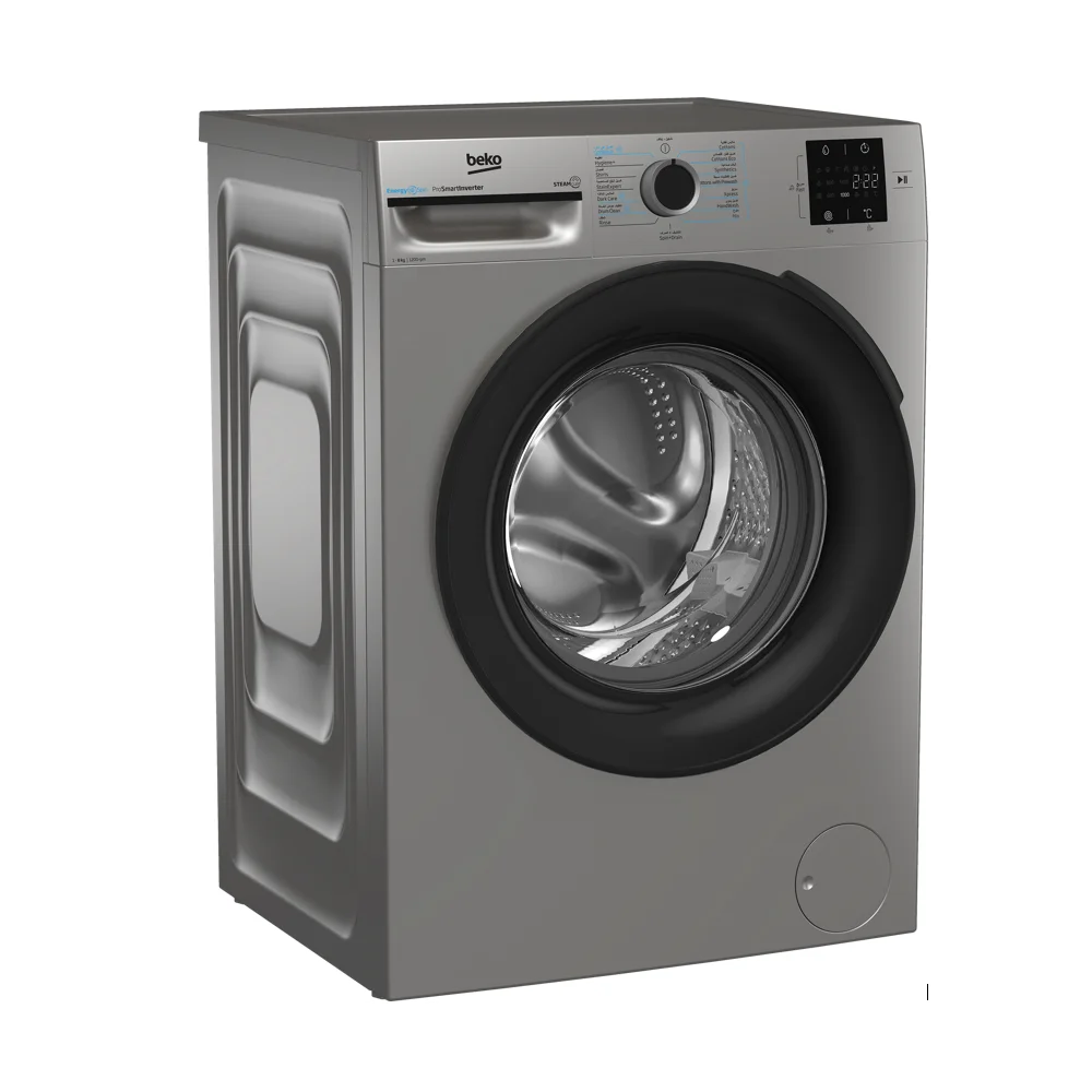MACHINE A LAVER BEKO 8KG 1200TR GRIS Marque : Beko R&eacute;f&eacute;rence : BM3WFT38200BS Maroc – photo 2