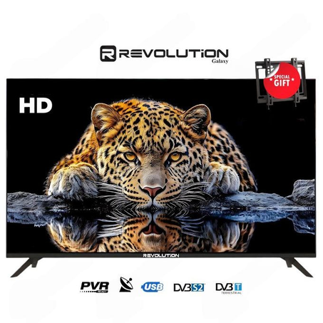 REVOLUTiON Galaxy 24 LED Tv HD Récepteur intégré + TNT + HDMI + USB, Support Mural