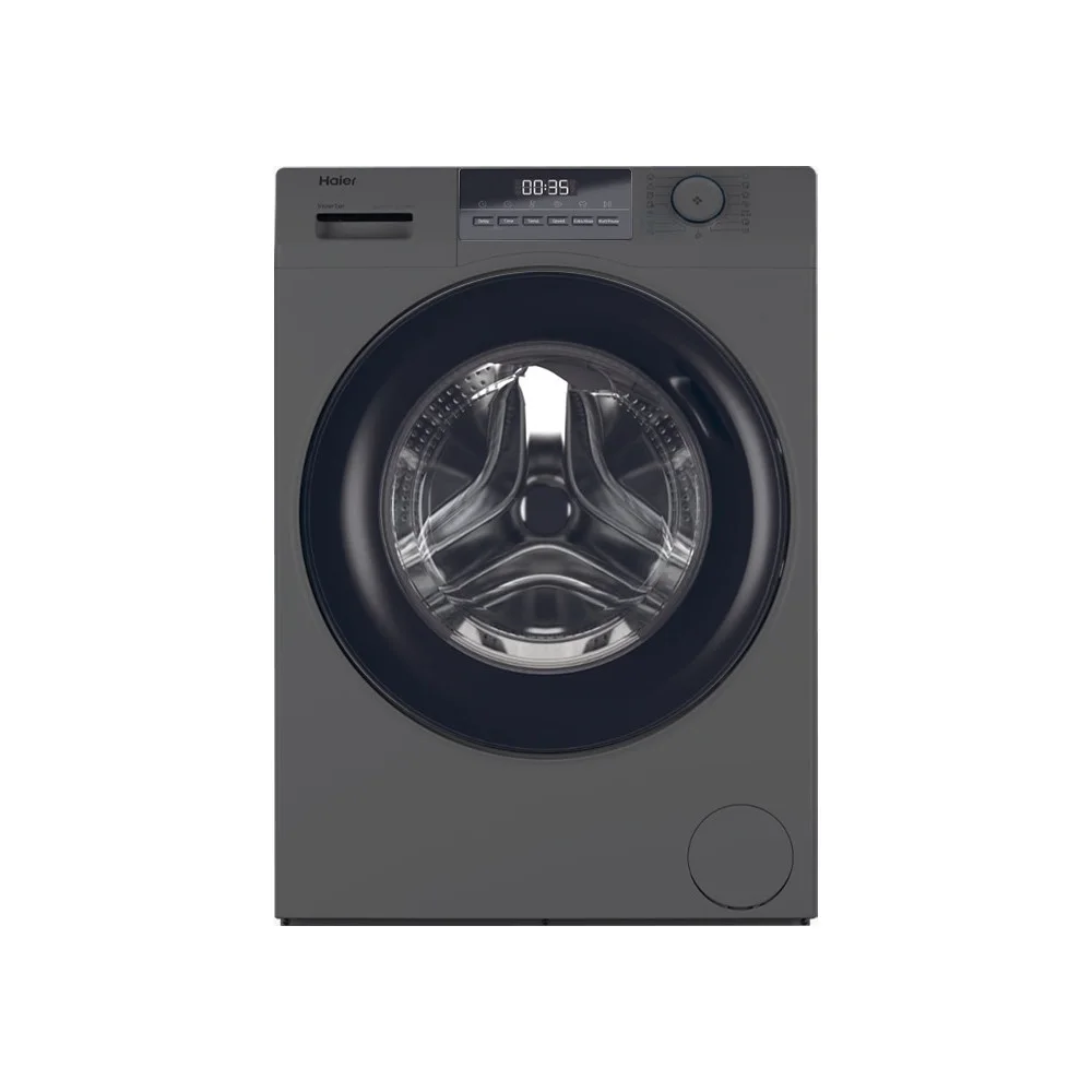 MACHINE &Agrave; LAVER HAIER 8KG 1400 TR/MIN INOX &mdash; HW80-BP14929AS Maroc
