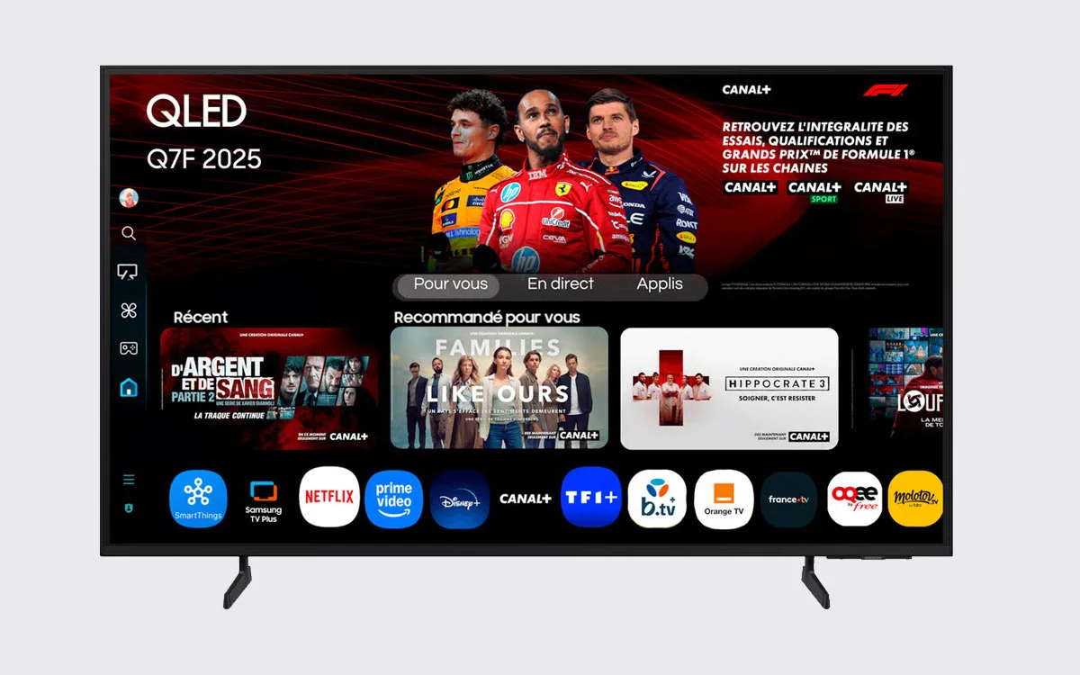 TV SAMSUNG QLED 65P UHD SMART QA65Q7FAAU Maroc – photo 2