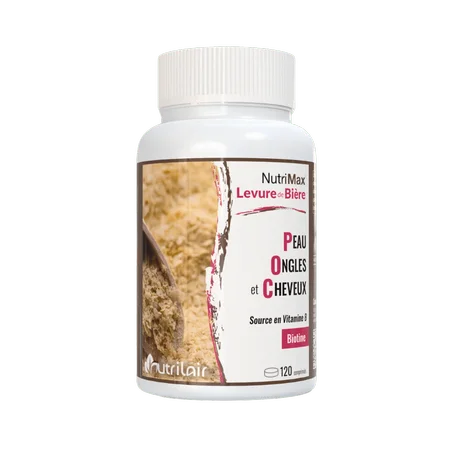 NUTRIMAX® Levure de Bière  -- VOTRE ALLIÉ BEAUTÉ AU NATUREL --