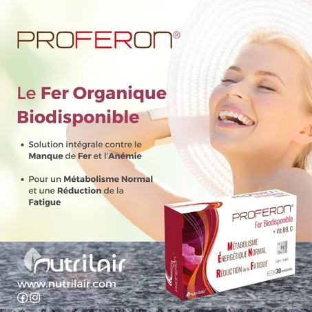 PROFERON® --N’attendez pas l’anémie, boostez votre apport en fer ! --