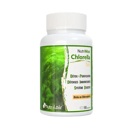 NUTRIMAX® Chlorella Bio  -- LE POUVOIR PURIFIANT DES MICRO-ALGUES --