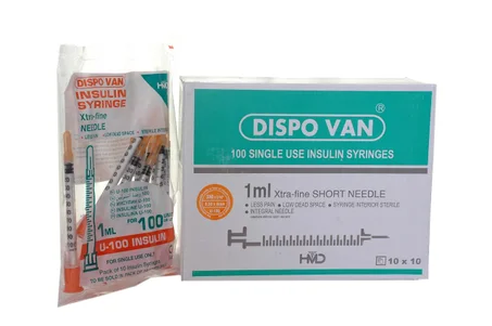 Seringue Insuline 1 ml (30G – 8 mm)