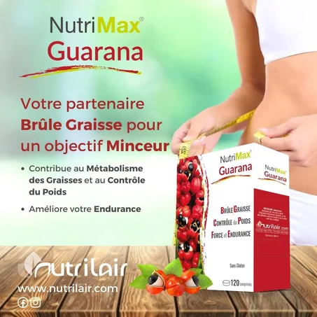 NUTRIMAX® Guarana  -- Votre partenaire Brûle Graisse pour un objectif Minceur --