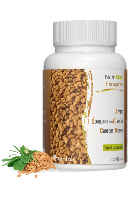 NUTRIMAX® Fenugrec  -- Votre allié naturel pour un métabolisme revitalisé --