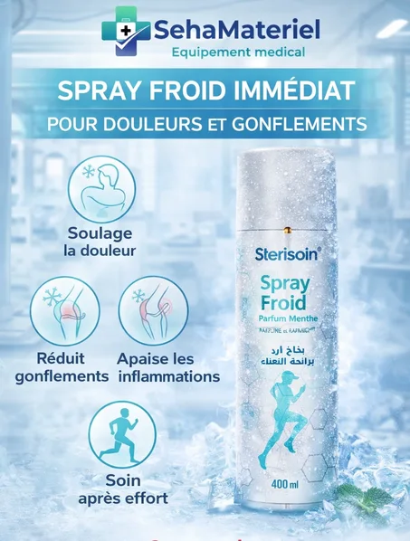 Spray froid Sterisoin Parfum Menthe
