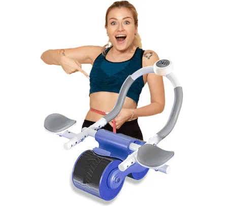 عجلة البطن الارتدادية التلقائية  لتمارين بطن أكثر فعالية؟ 🏋️‍♀️