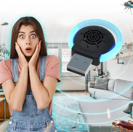 ⚡ تخلص من الحشرات بأمان مع مبيد الحشرات الكهربائي! ⚡