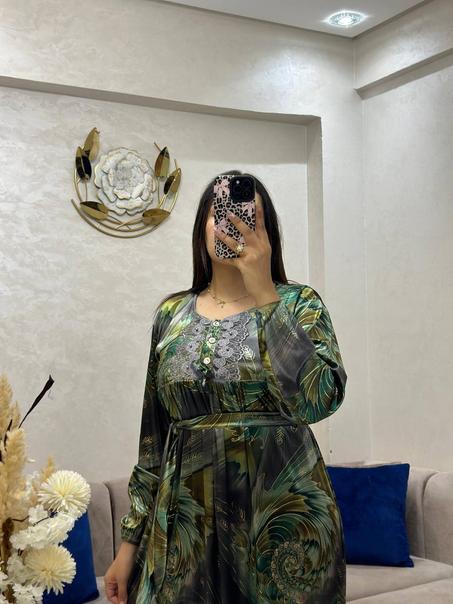 ✨ كاندورة مزوقة مرايا – REF 158 (Pyjama) ✨