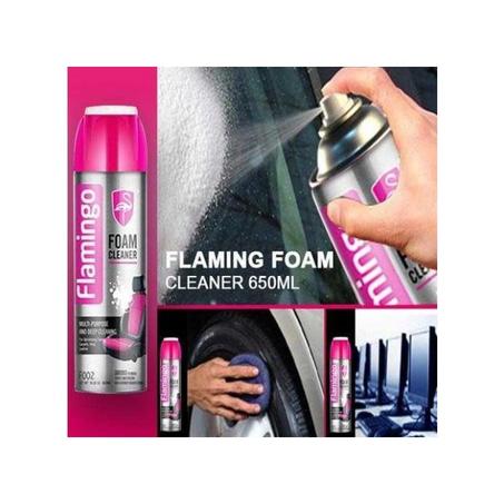Mousse de nettoyage 650ml Flamingo , Nettoyant des voitures