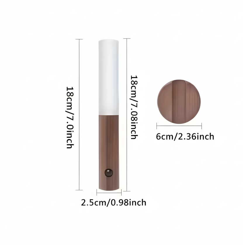 Rechargeable Magnetic Wall Sconces – Motion Sensor Night Lights (2 Pcs)