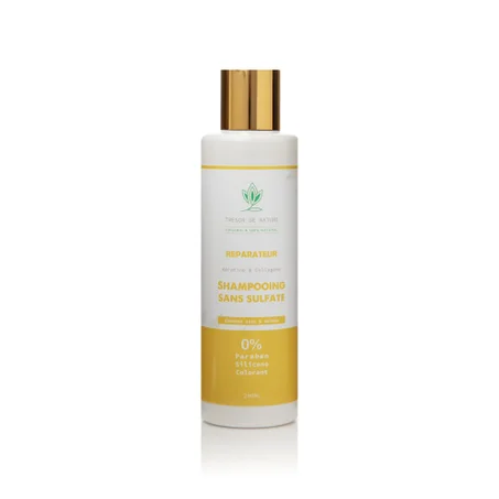 شامبو مرطب بالكيراتين الطبيعي~Shampooing Hydratant Enrichi en Kératine Naturelle