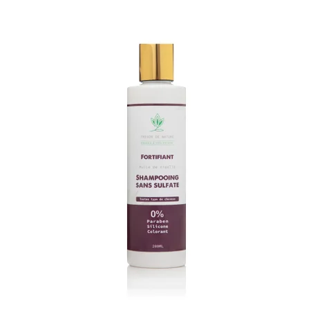شامبو  مقوي بزيت الحبة السوداء ~ Shampooing Fortifiant à Huile de Nigelle