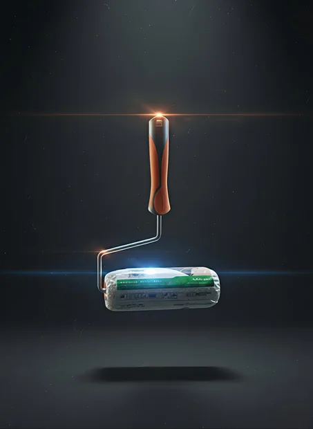 رول دهان احترافي بمقبض مريح *فينيل*