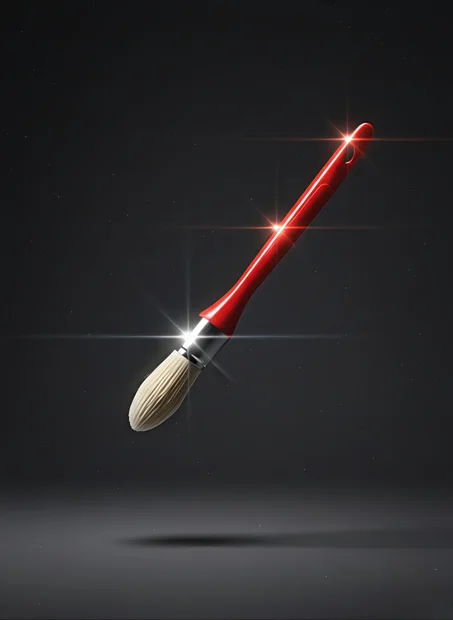 فرشاة طلاء دقيقة للمسات النهائية