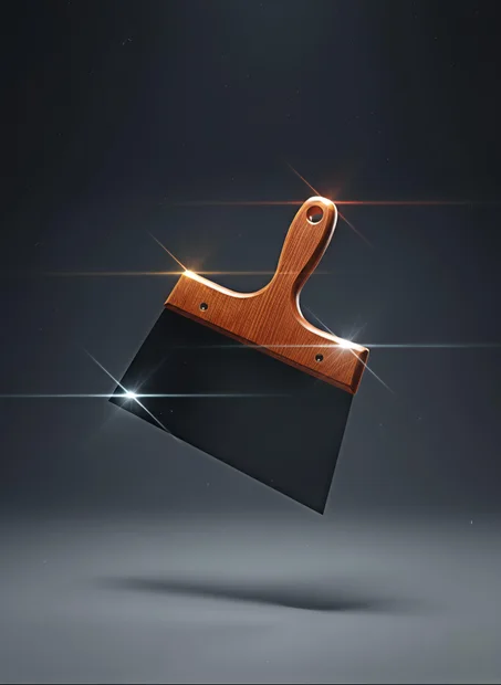 مكشطة معجون ودهان احترافية بمقبض مريح