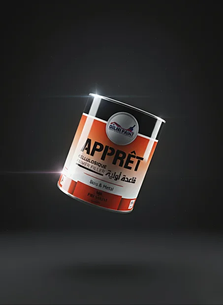 APPRÊT CELLULOSIQUE – أساس سيلولوزي (Primer / Filler) للخشب والحديد