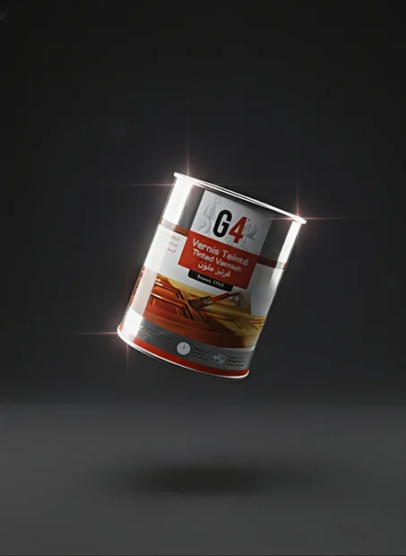 ورنيش ملون للتشطيب والحماية