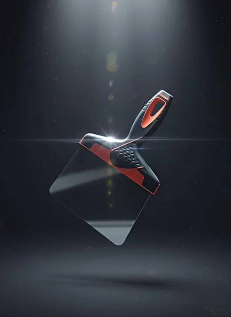 مكشطة معجون ودهان احترافية بمقبض مريح