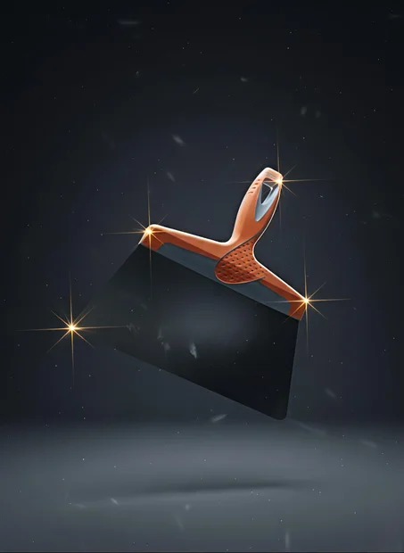 مكشطة معجون ودهان احترافية بمقبض مريح