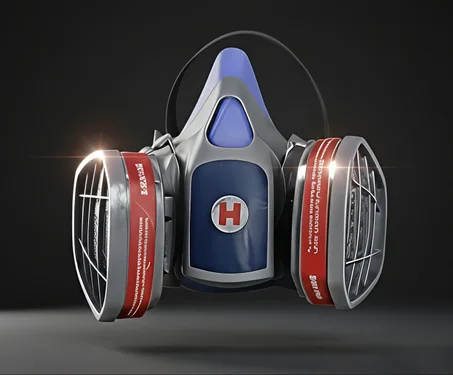 MASK RESPIRATOR DOUBLE HONESTPRO