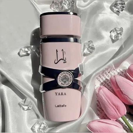 Yara by Lattafa – عطر نسائي فاخر برائحة ناعمة وأنثوية آسرة 100ml