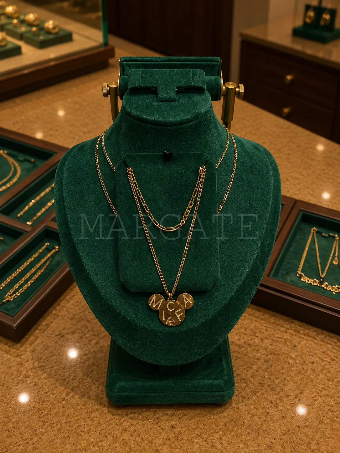 Collier Trois Médaillons