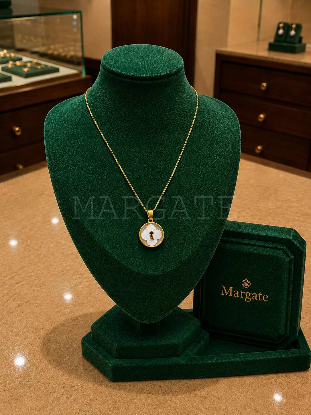 Collier Trèfle Secret