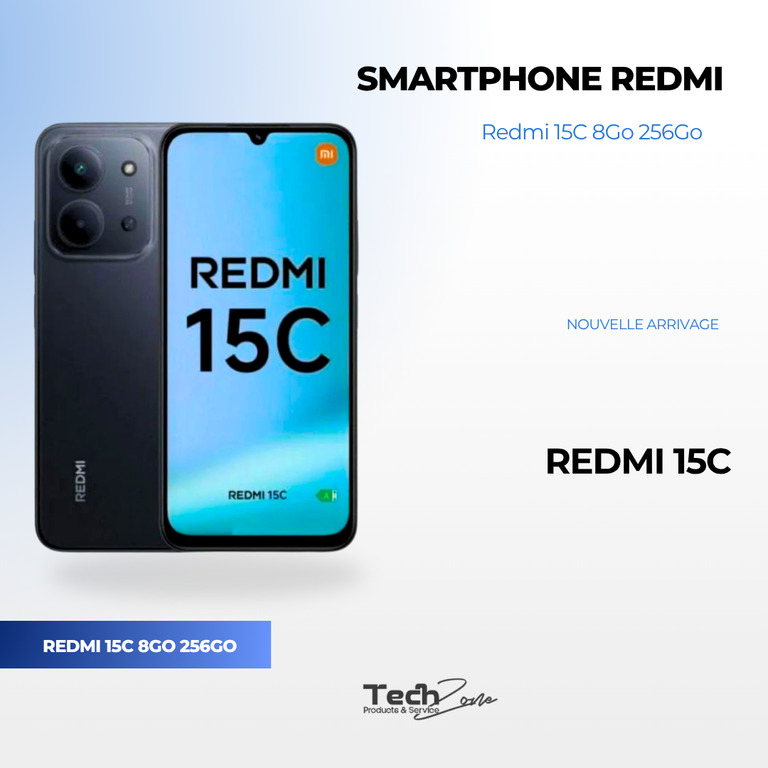 Smartphone XIAOMI Redmi 15C8Go 256Go