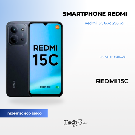 Smartphone XIAOMI Redmi 15C8Go 256Go