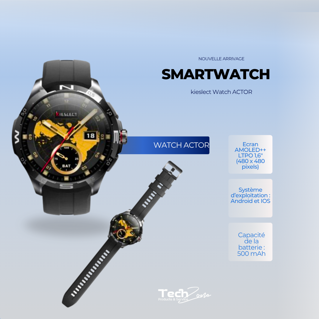 Montre Connectée Kieslect Calling Watch Actor