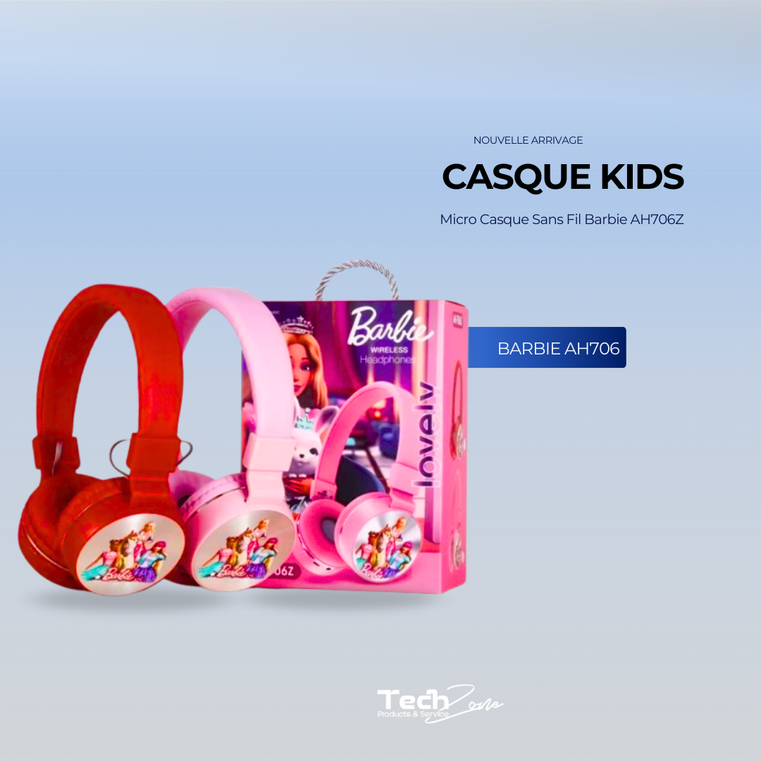 Micro Casque Sans Fil Barbie AH706Z