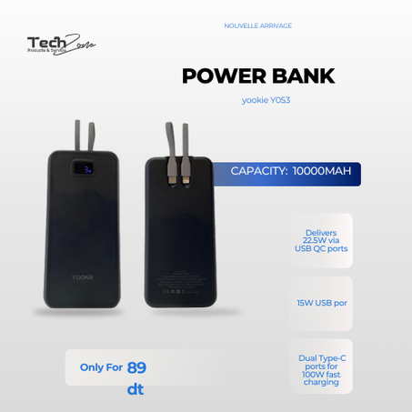 power bank yookie Y053