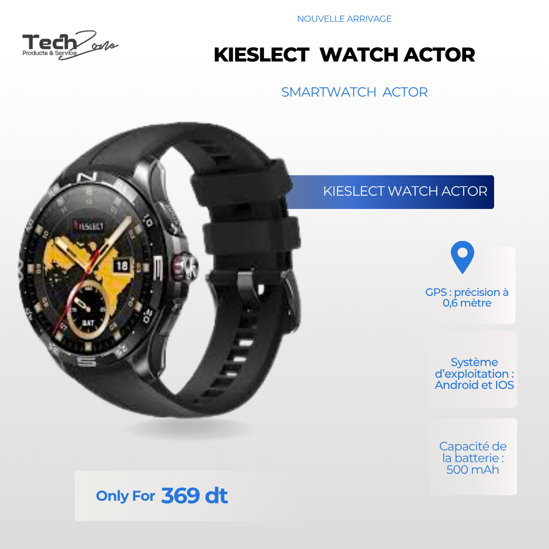 Montre Connectée Kieslect Calling Watch Actor