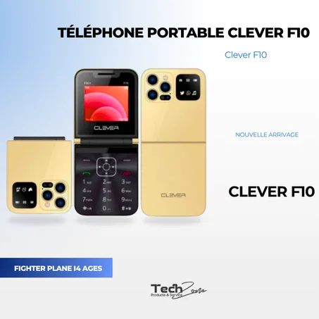 Téléphone Portable Clever F10