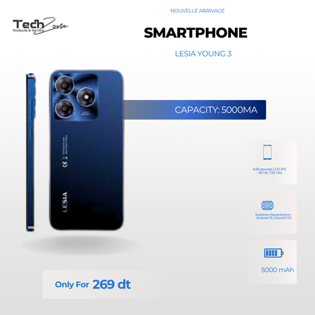 Smartphone Lesia Bright 3 4G