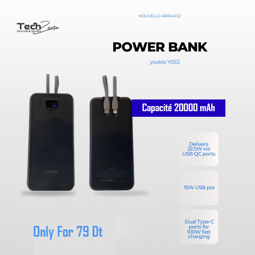 power bank yookie Y053