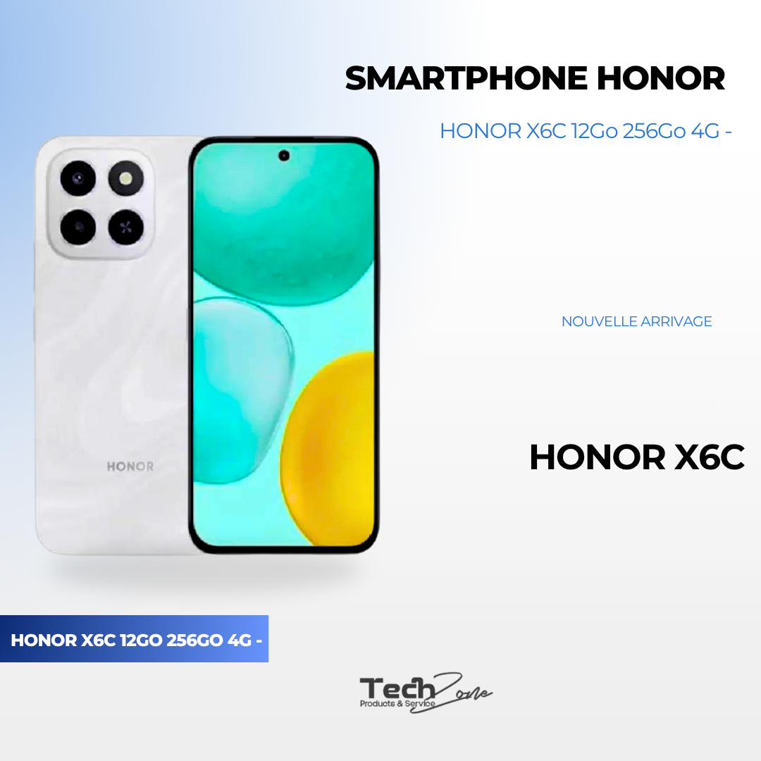 Smartphone HONOR X6C 12Go 256Go 4G