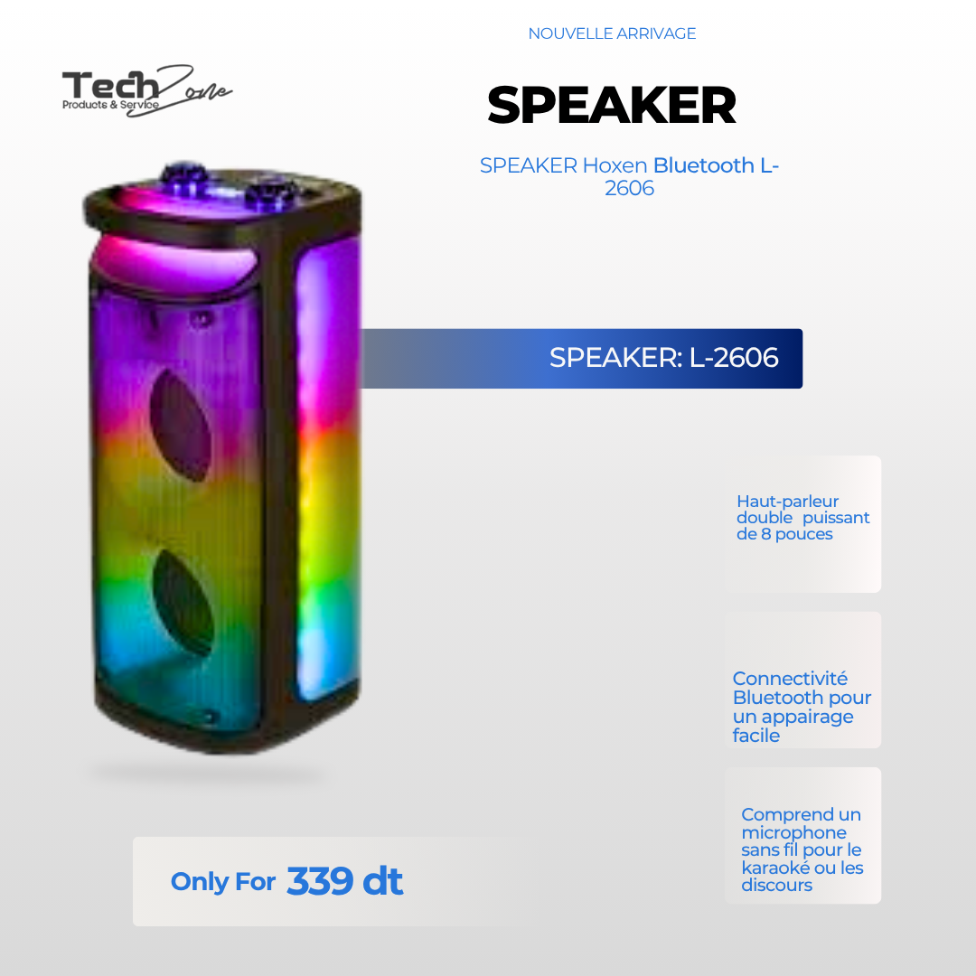Speaker hoxen L-2606
