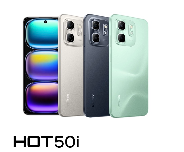 Smartphone INFINIX Hot 50i 6Go 128Go -TITANIUM GREY