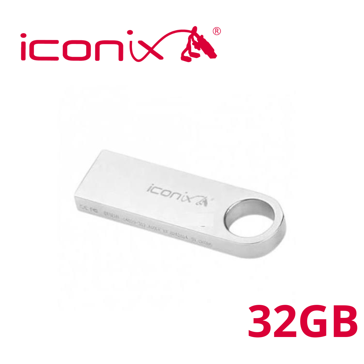 FLASH DISQUE ICONIX (8GB - 16GB - 32GB - 64GB - 128GB)