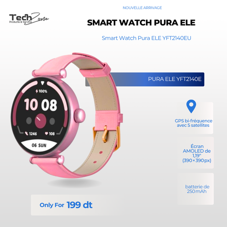 Montre connectée Kieslect Lady Smart Watch Pura ELE