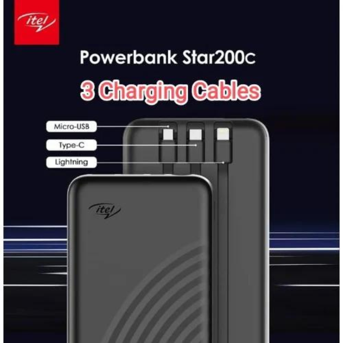 PowerBank itel star 200C
