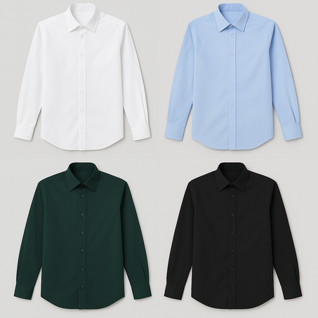 أناقة تجمع بين الكلاسيكية والعصرية – قميص بأزرار بتفاصيل متقنة