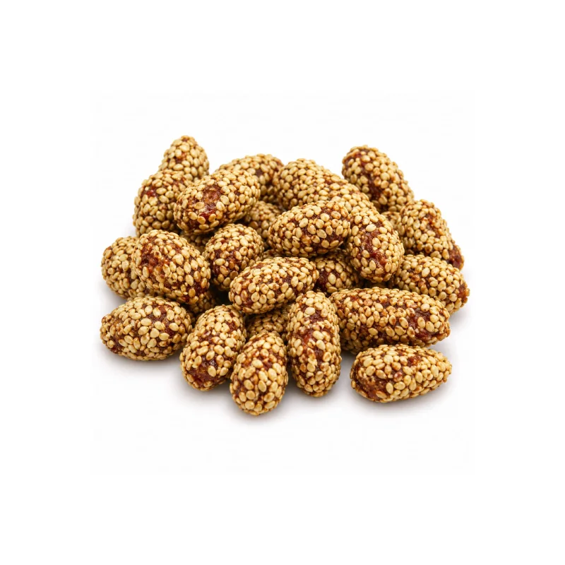 Amandes au Sésame  | لوز بالجنجلان