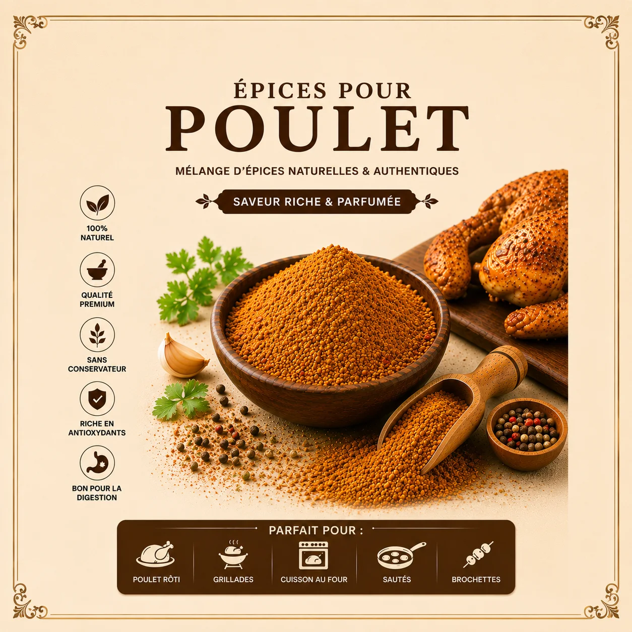 EPICES POUR POULER