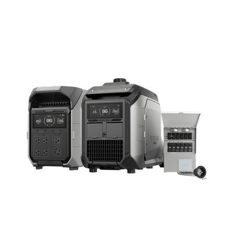 EcoFlow DELTA Pro 3 + Smart Generator 4000 + Transfer Switch