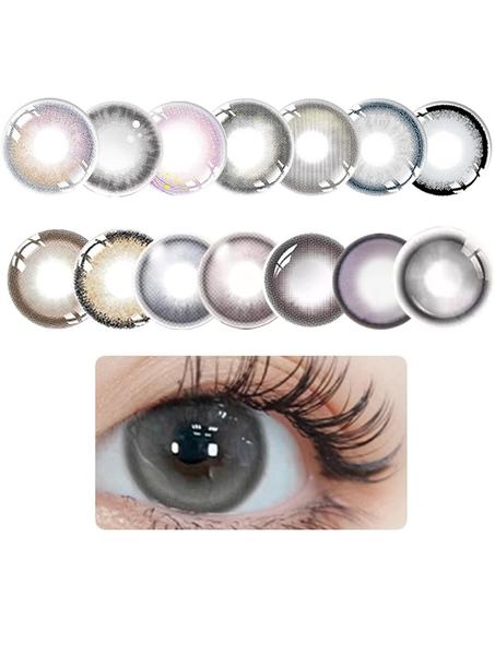 عدسات ملونة